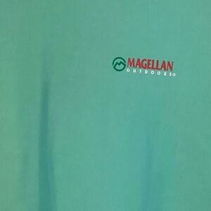 Magellan Outdoors Men's Mint Green Super Soft Tee